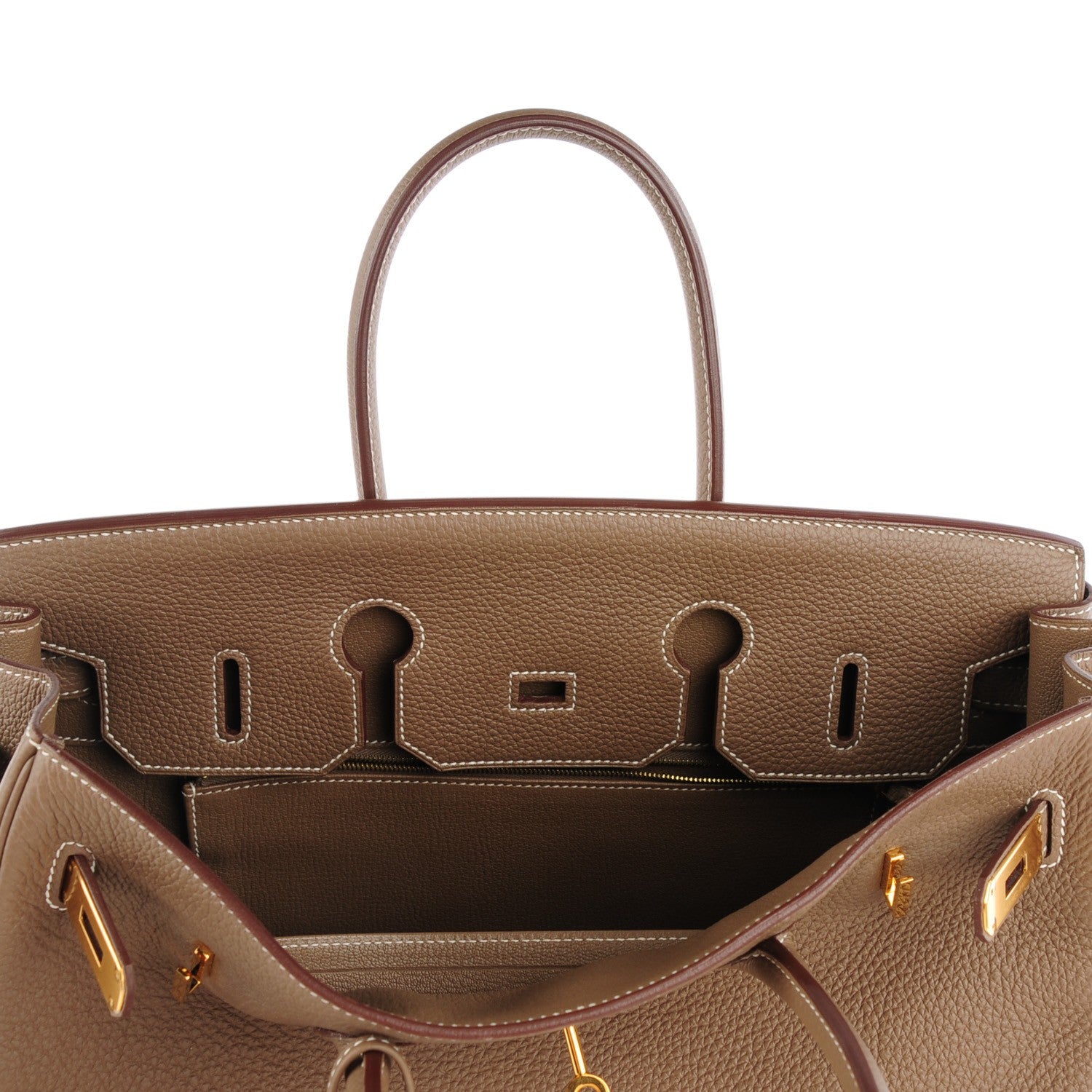 Hermes Togo Birkin 35 Etoupe 24 of 24