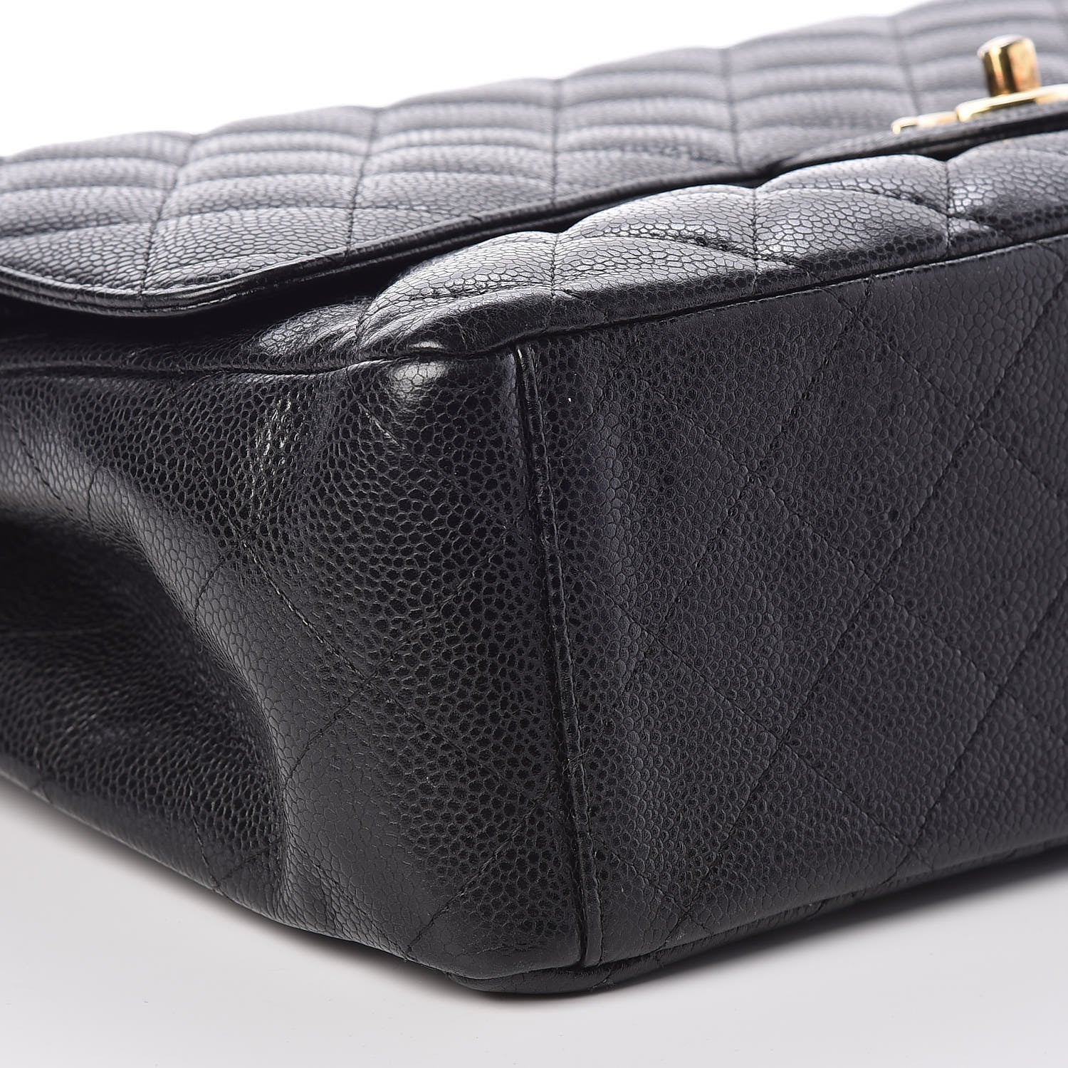 Chanel Caviar Quilted Maxi Double Flap Black 10 of 11