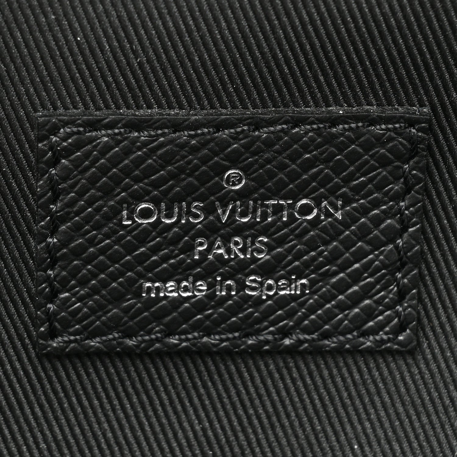 Louis Vuitton Taigarama Outdoor Slingbag Black 6 of 8