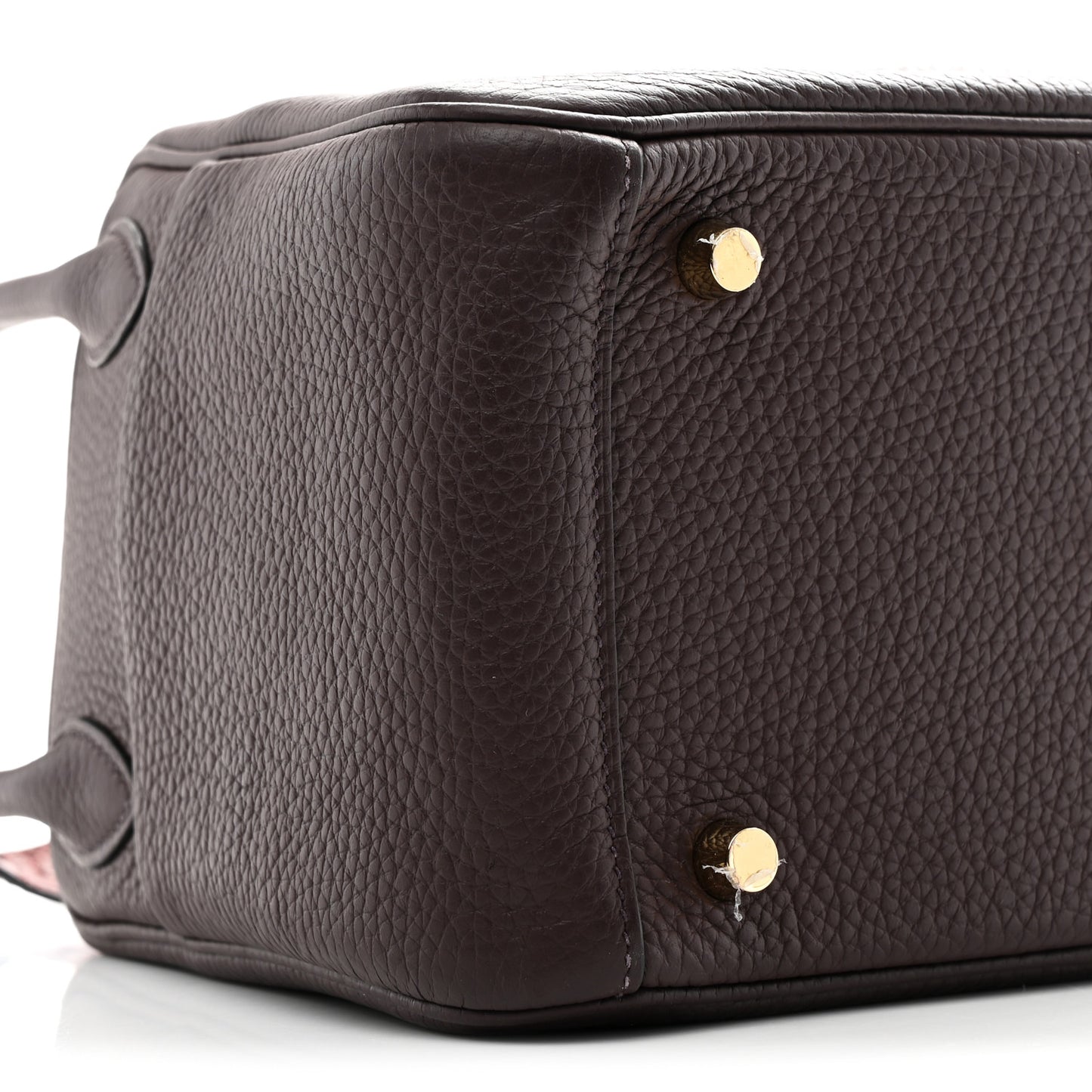 Taurillon Clemence Matte Niloticus Crocodile Touch Lindy 26 Rouge Sellier Bourgogne