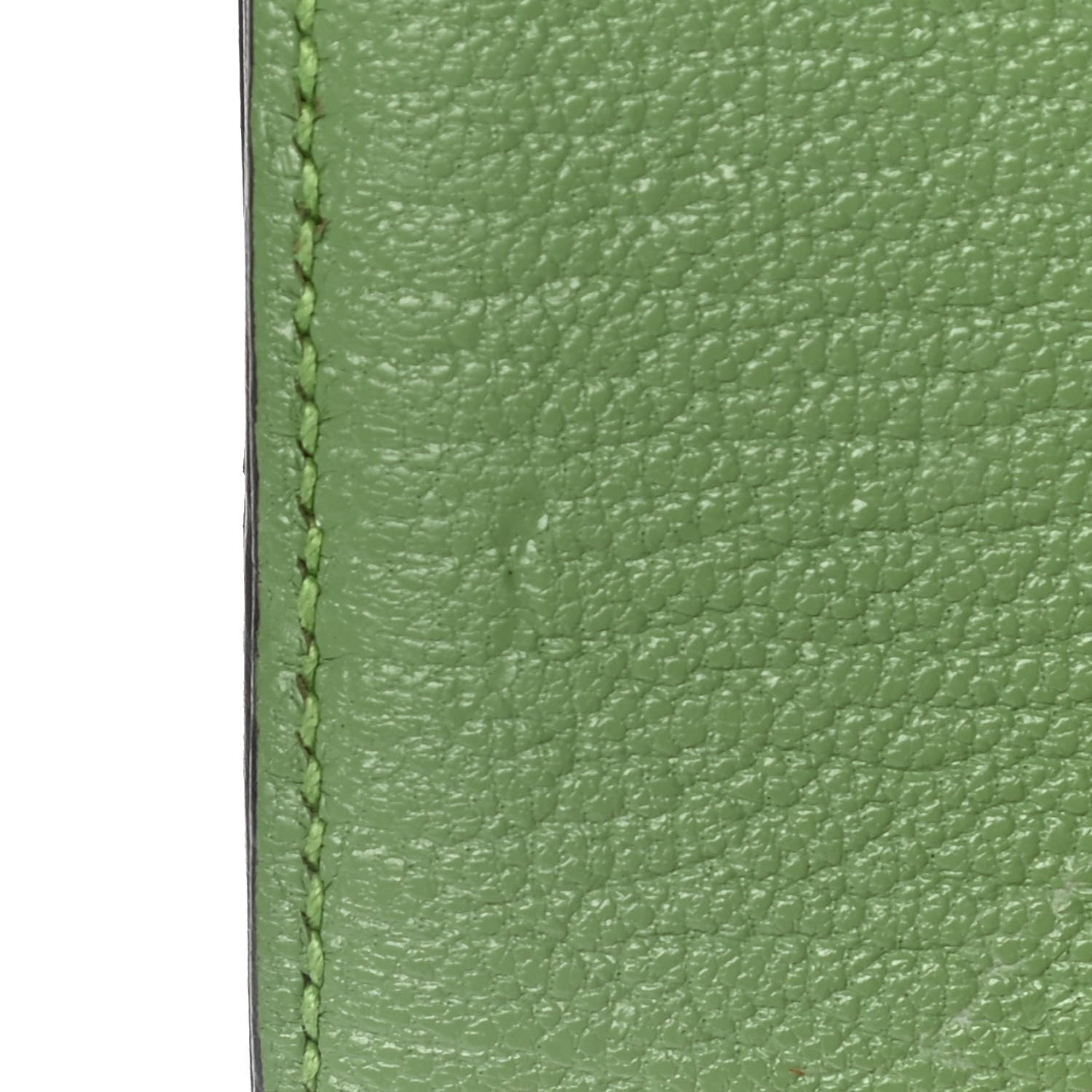 Hermes Chevre Mysore Mini Bearn Wallet Vert Criquet 13 of 16