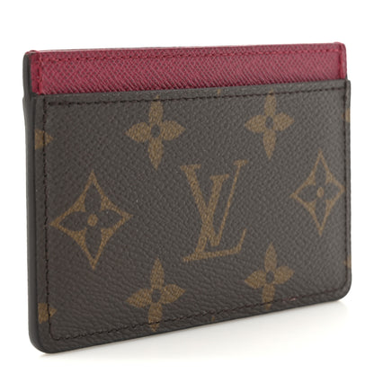 Louis Vuitton Monogram Card Holder Fuchsia 3 of 9