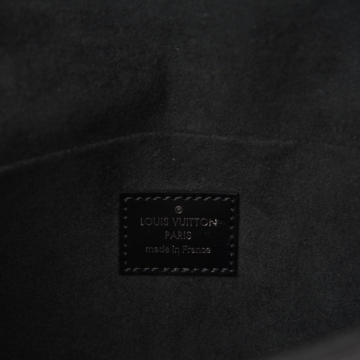 Epi LV Stories Pochette Felicie Black