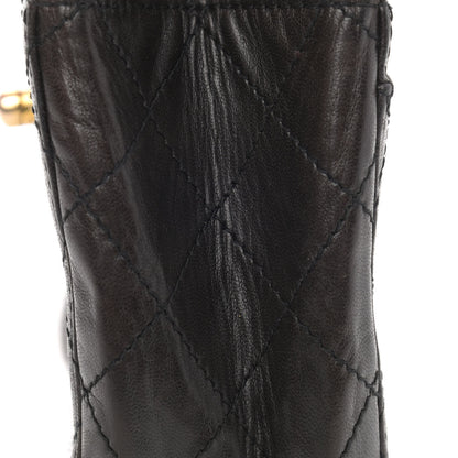 Chanel Lambskin Quilted Flap Bag Black 11 of 14