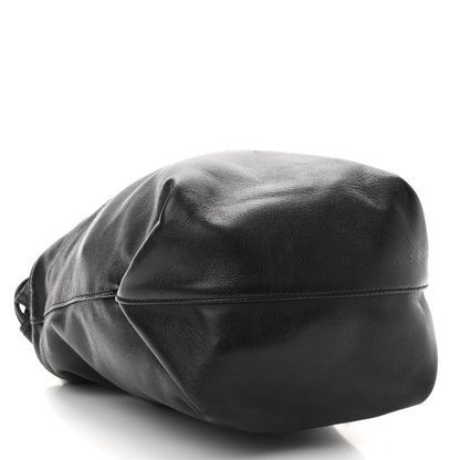 Saint Laurent Lambskin Small Teddy Bucket Bag Black 5 of 12