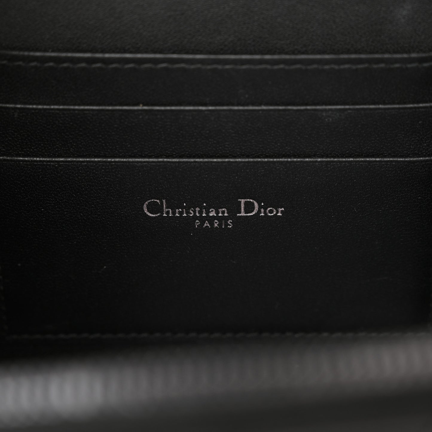 Calfskin Macrocannage Caro Box Bag Black