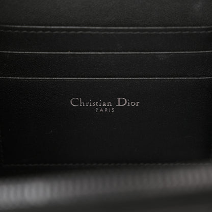 Christian Dior Calfskin Macrocannage Caro Box Bag Black 6 of 10