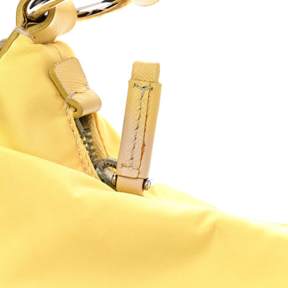Prada Tessuto Nylon Saffiano Sacca Shoulder Bag Ananas 11 of 17