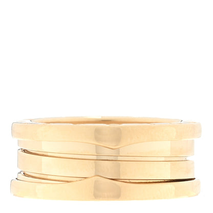 Bulgari 18K Yellow Gold B.Zero1 Three-Band Ring 53 6.25 3 of 4