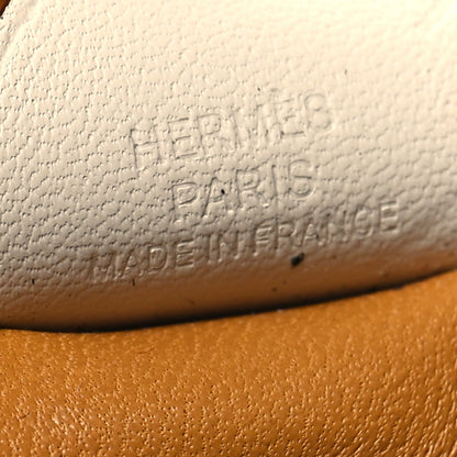 Hermes Milo Lambskin Grigri Rodeo Pegase Horse Bag Charm PM Sesame Black Nata 3 of 5