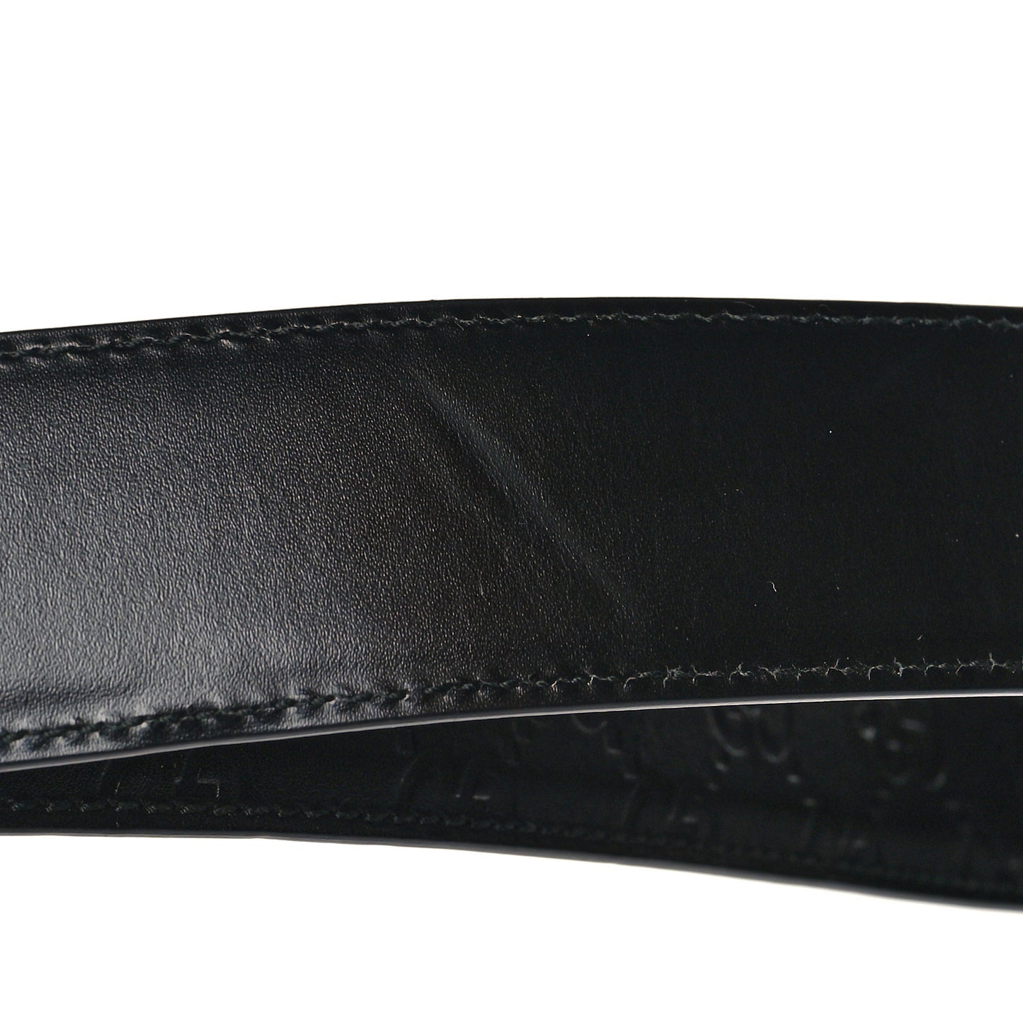 Guccissima Interlocking G 40mm Belt 80 32 Black