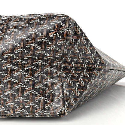 Goyard Goyardine Saint Louis GM Black Gold 10 of 10
