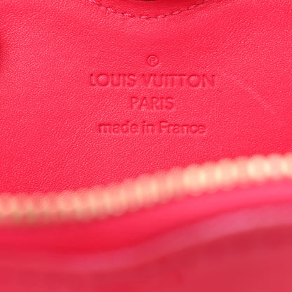 Louis Vuitton Vernis Heart Coin Purse Rose Pop 6 of 8