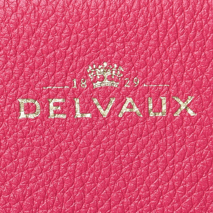 Delvaux Grained Calfskin MM Brillant Satchel Pink 7 of 8