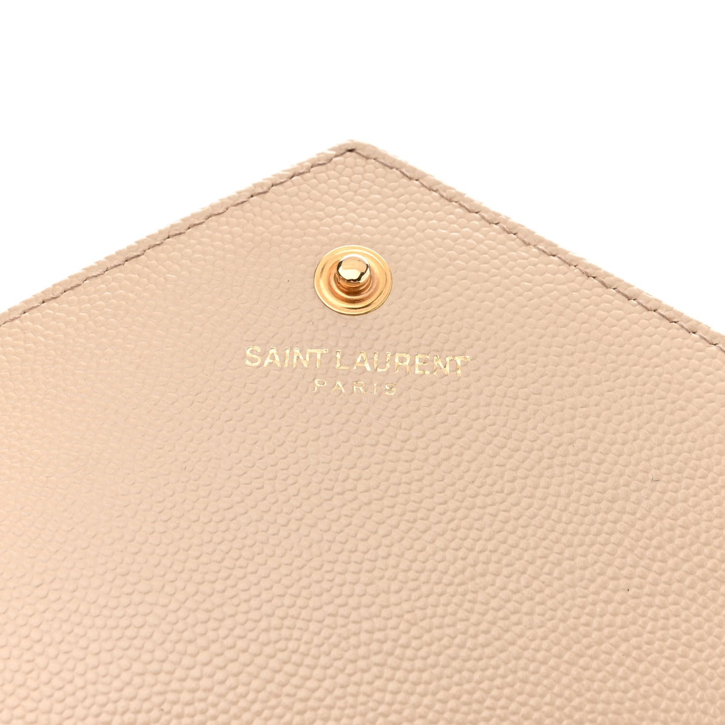 Grain De Poudre Matelasse Chevron Monogram Chain Wallet Nude Powder
