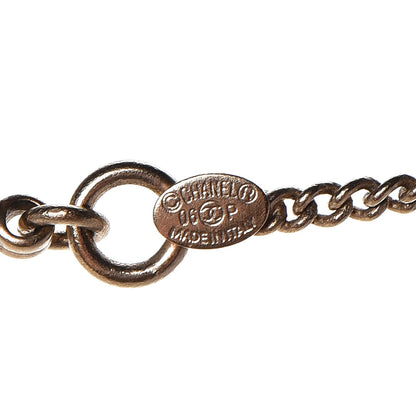 Chanel CC Pendant Necklace Gold 5 of 6