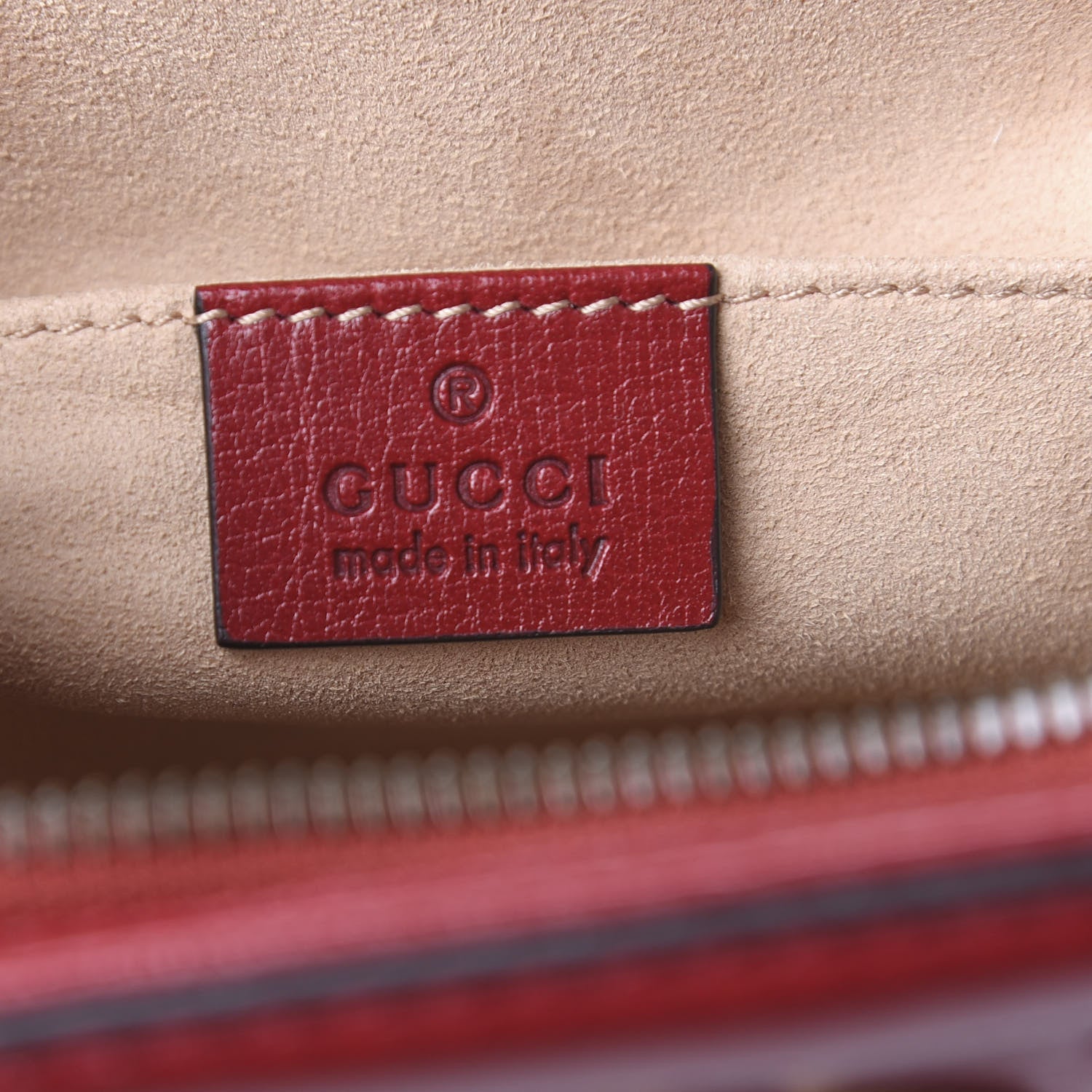 Gucci Piuma Lux Calfskin Small Re(Belle) Crossbody Bag Romantic Cerise 7 of 11
