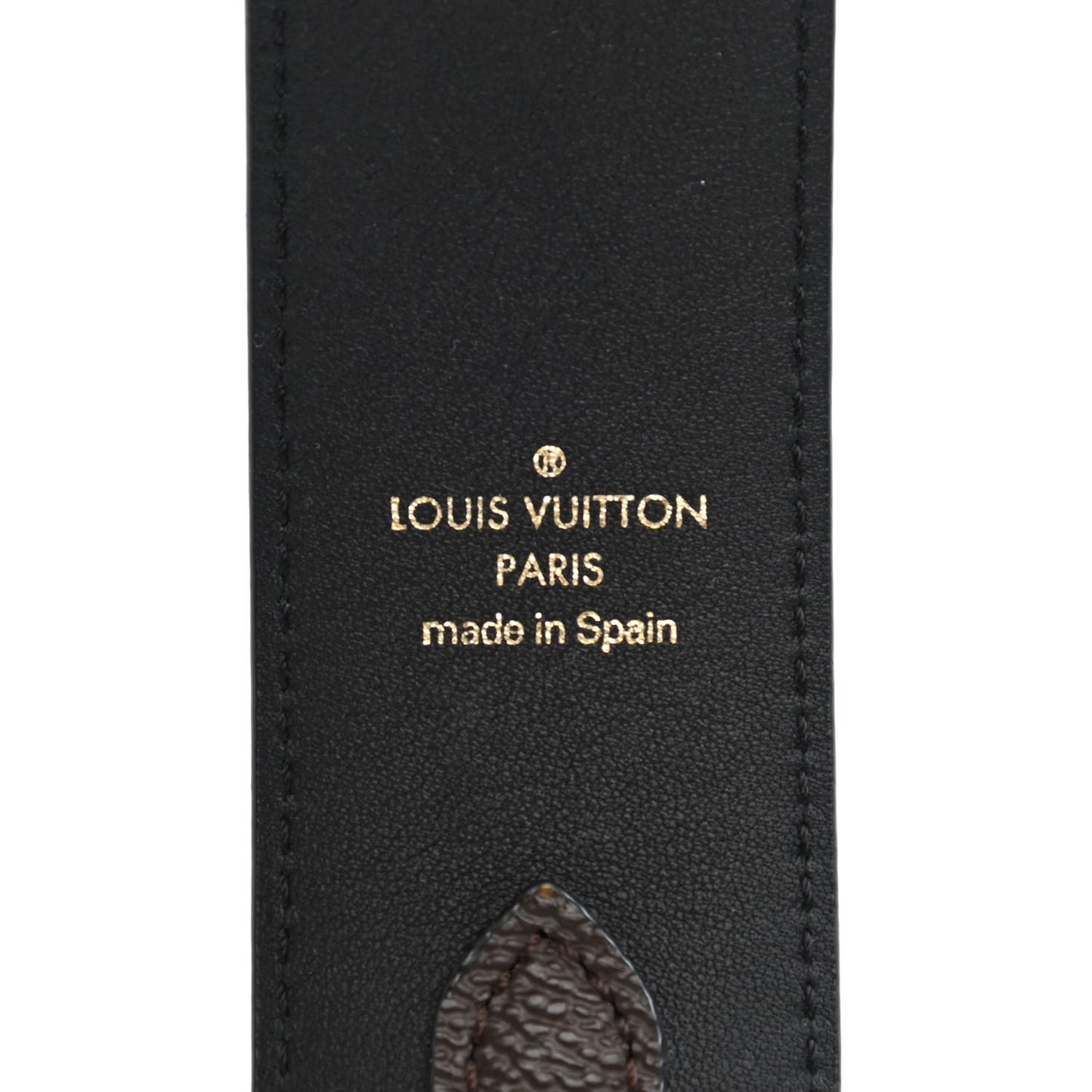 Monogram Bandouliere Shoulder Strap Black