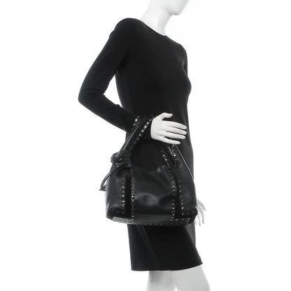 Jimmy Choo Nappa Saba Hobo Black 2 of 8