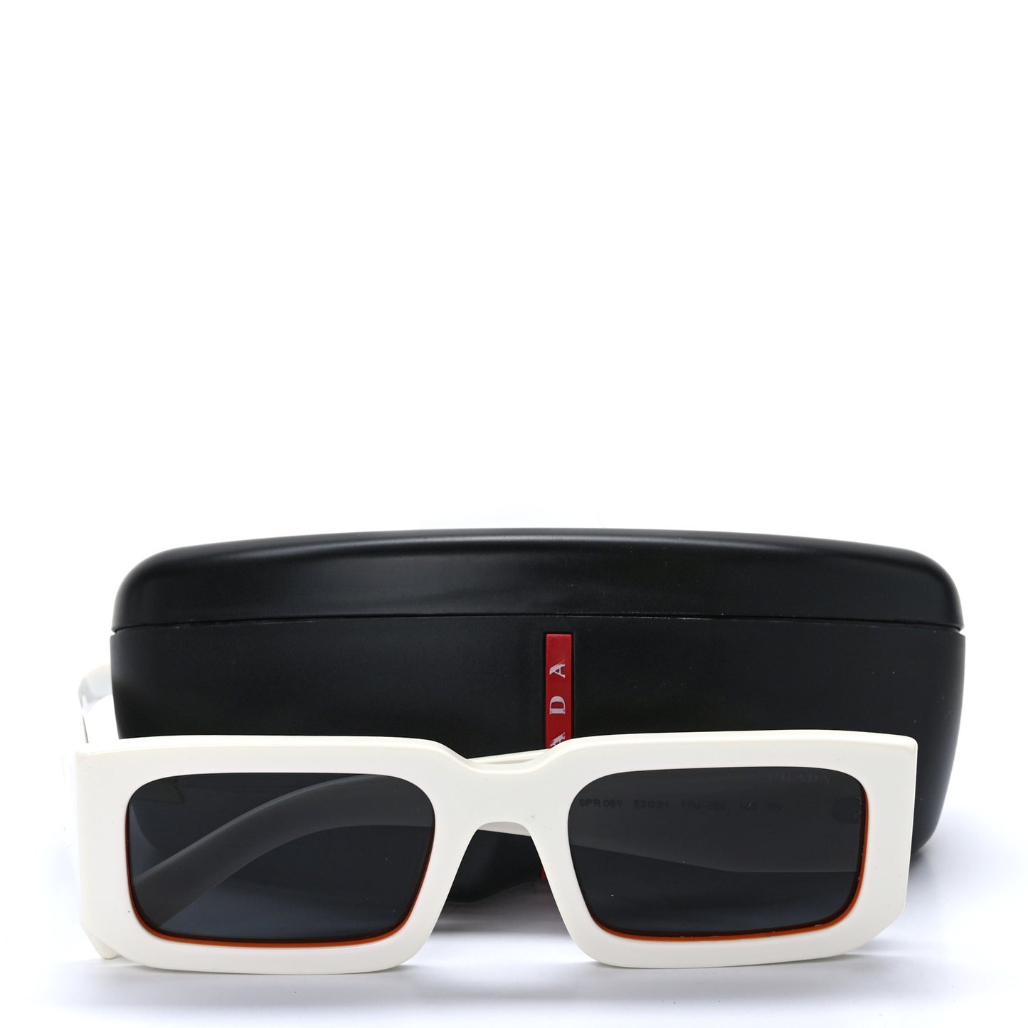 Acetate Symbole Sunglasses SPR 06Y White