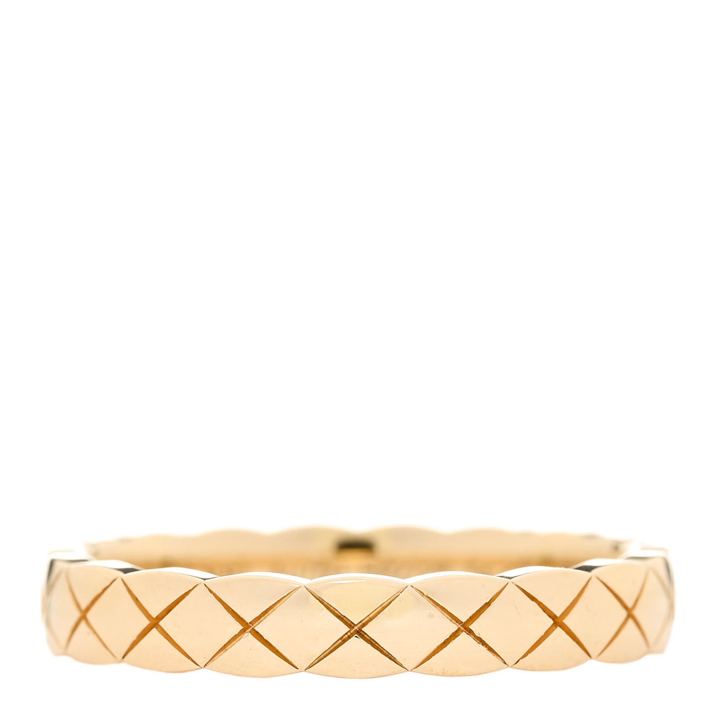 18K Yellow Gold Mini Coco Crush Ring 54 6.75