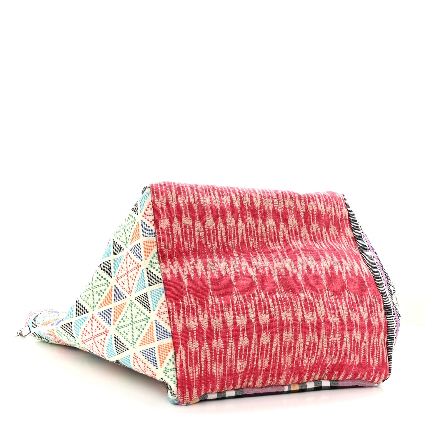 Jacquard Embellished Manilacaba Tote Multicolor