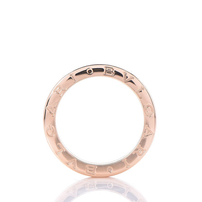 Bulgari 18K Rose Gold Diamond B.Zero1 One-Band Pave Ring 52 6 4 of 6