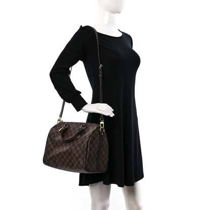 Louis Vuitton Damier Ebene Speedy Bandouliere 30 2 of 11