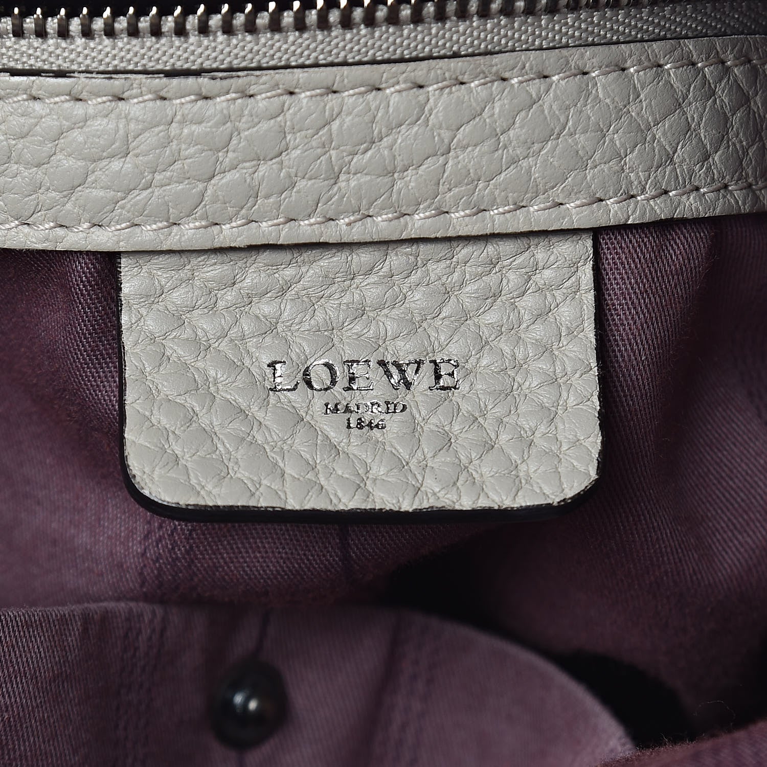 Loewe Calfskin Shoulder Bag Ivory 6 of 10