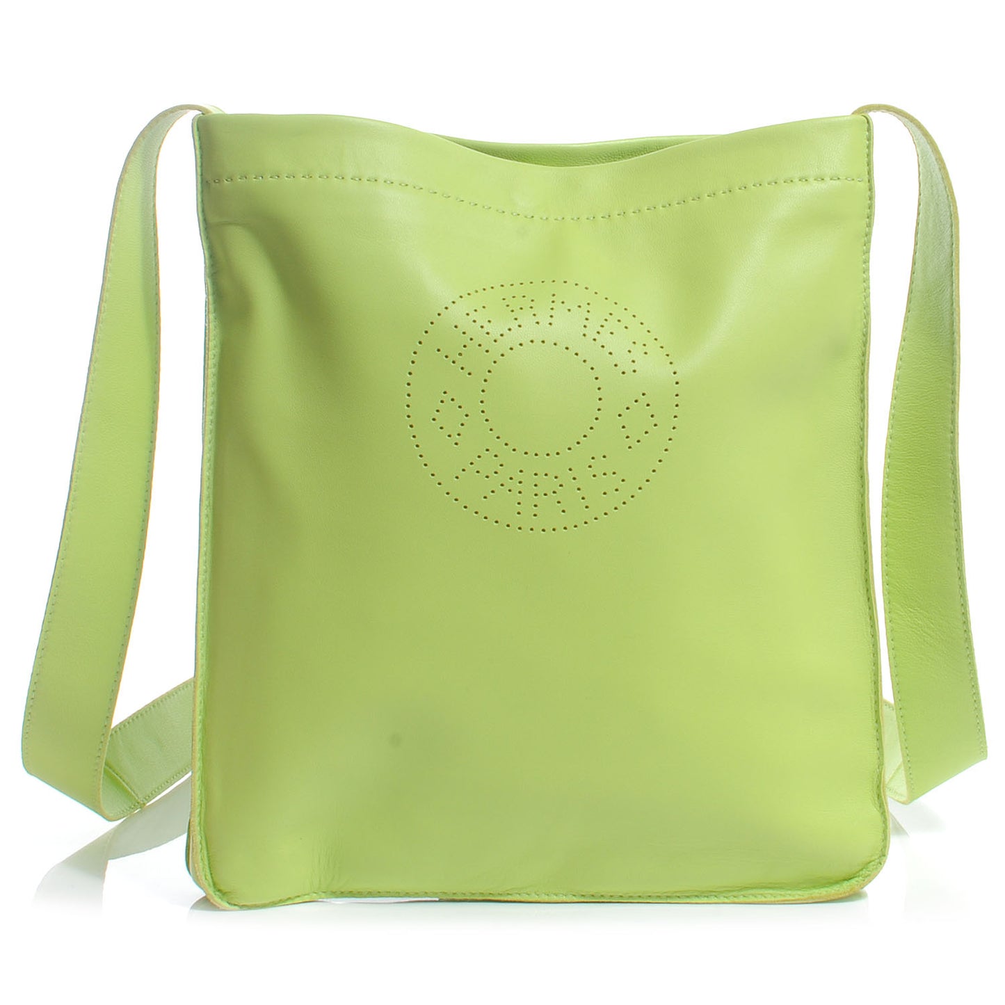 Lambskin Clou De Selle Pouch Kiwi