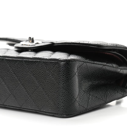 Chanel Caviar Quilted Small Double Flap Black 9 of 9