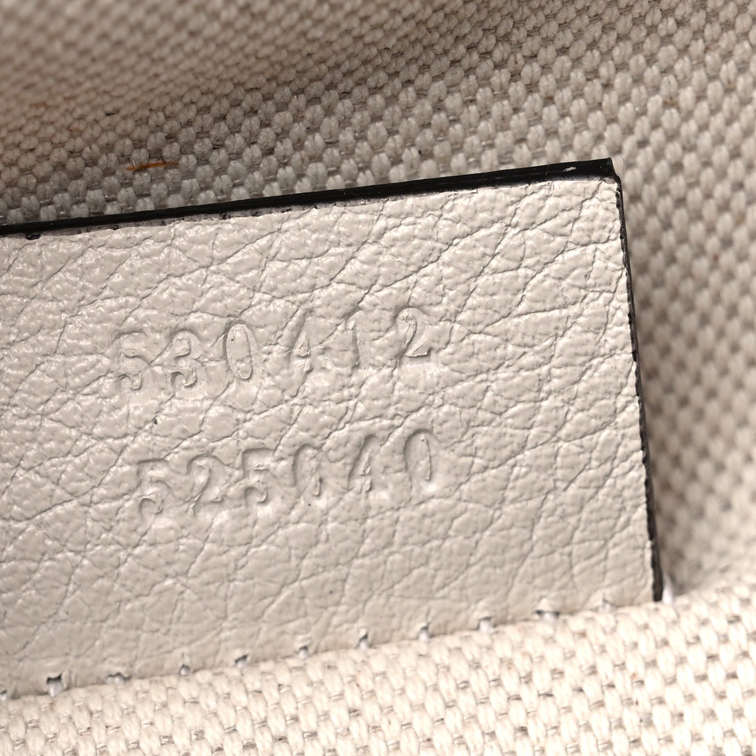 Gucci Grained Calfskin Logo Belt Bag White 7 of 7