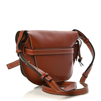 Loewe Calfskin Small Gate Crossbody Bag Rust 3 of 15