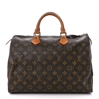 Louis Vuitton Monogram Speedy 35 1 of 12