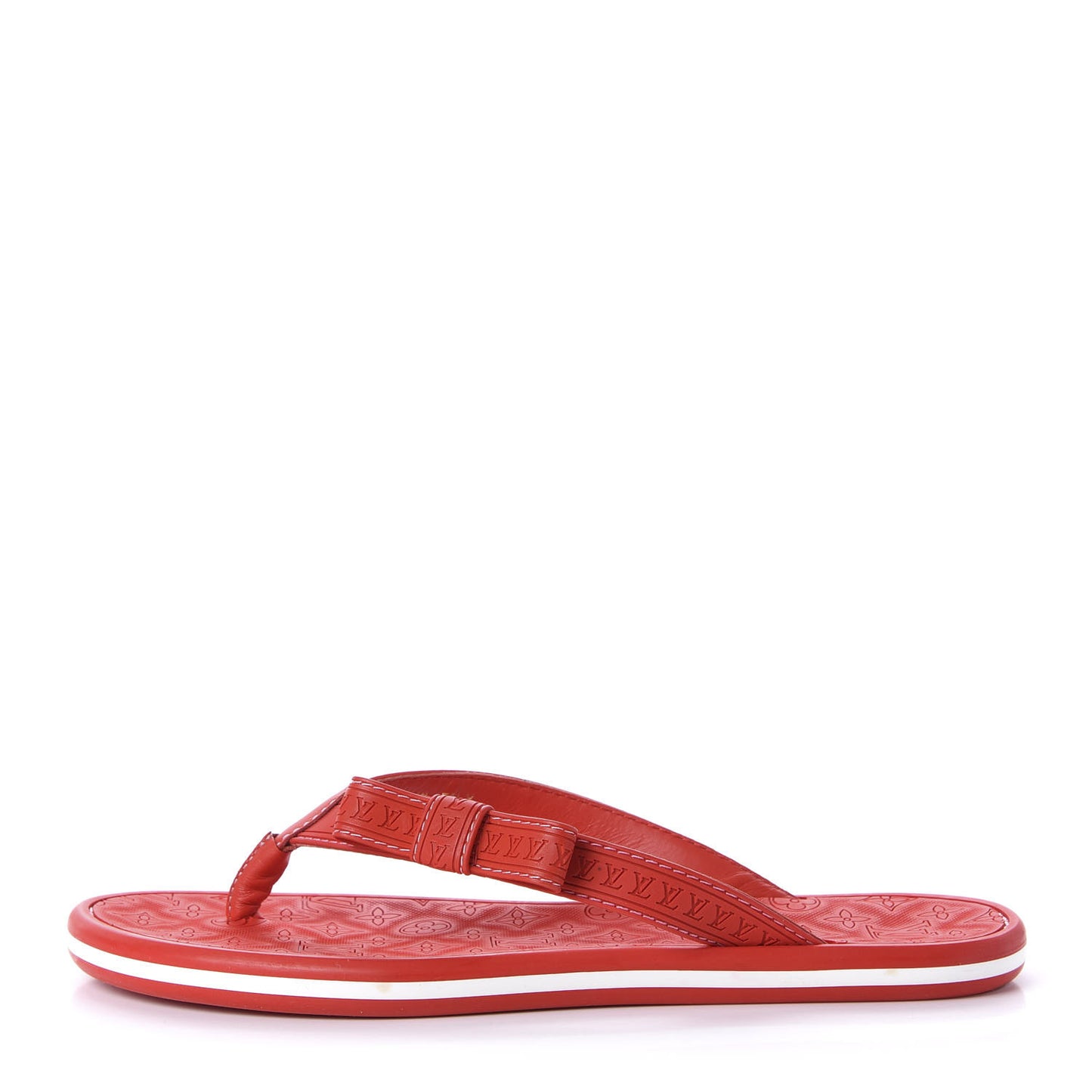 Rubber Ipanema Thong Sandals 35 Red