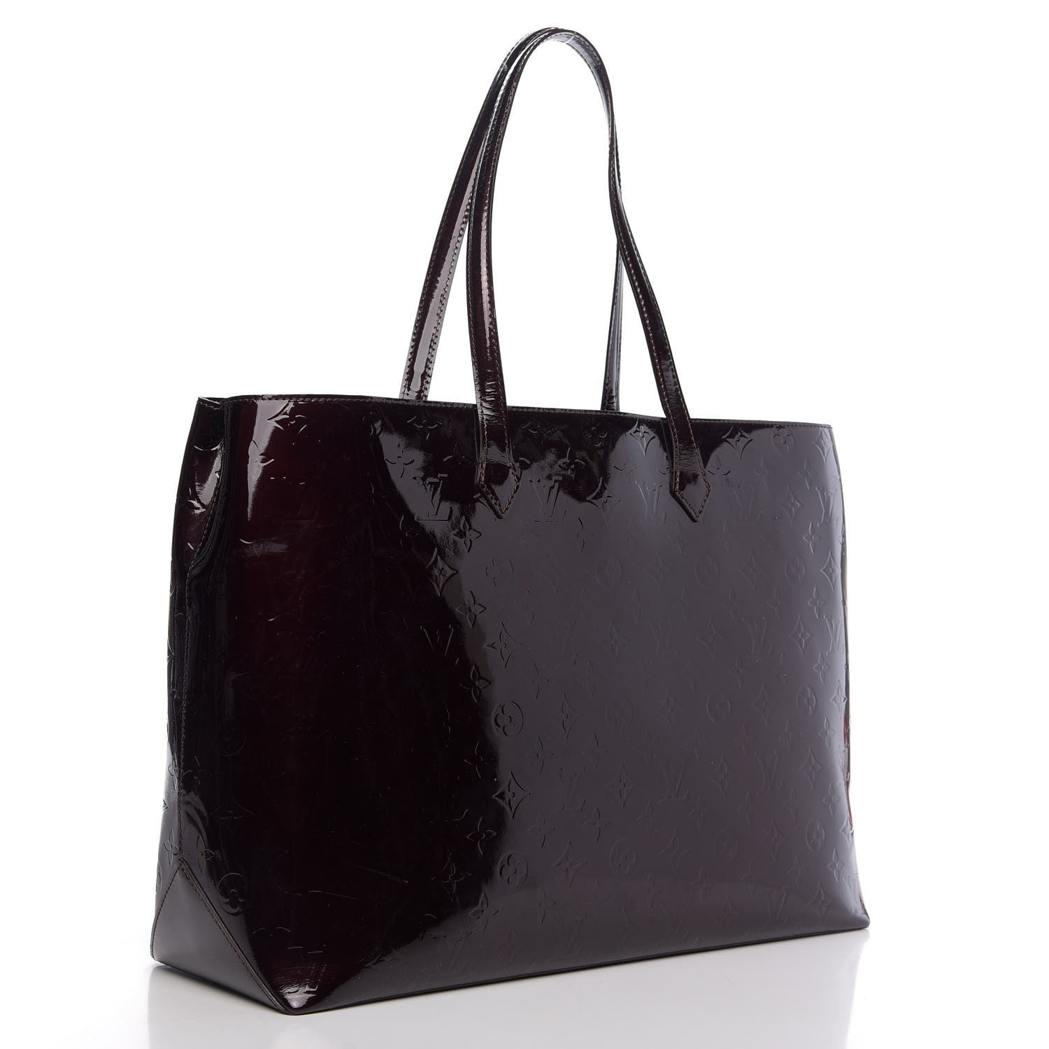 Louis Vuitton Vernis Wilshire GM Amarante 3 of 13
