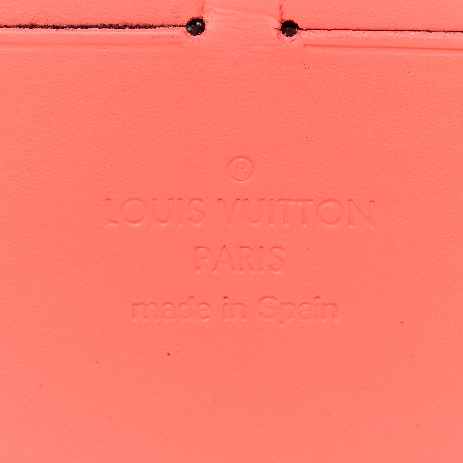Louis Vuitton Patent Sweet Monogram Zippy Wallet Corail 6 of 13