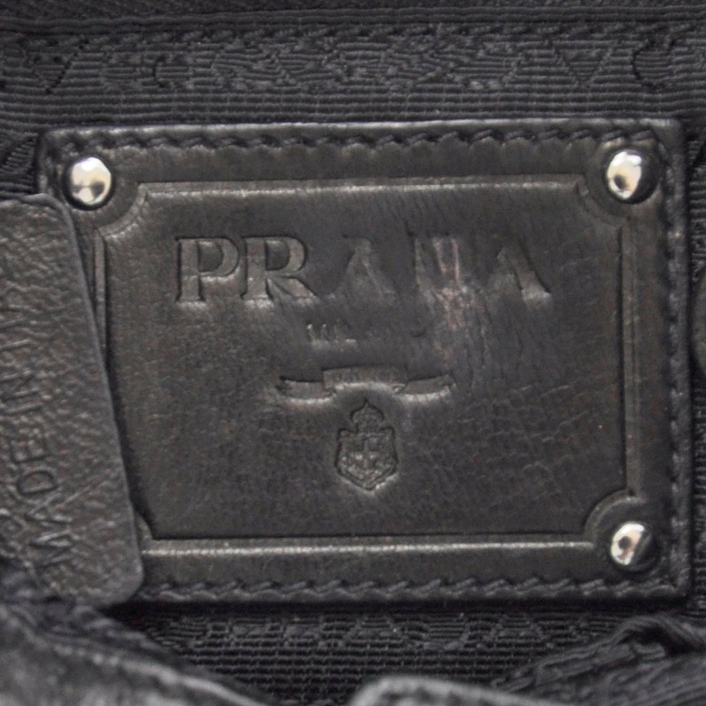 Nappa Fringe Small Bag Nero Black