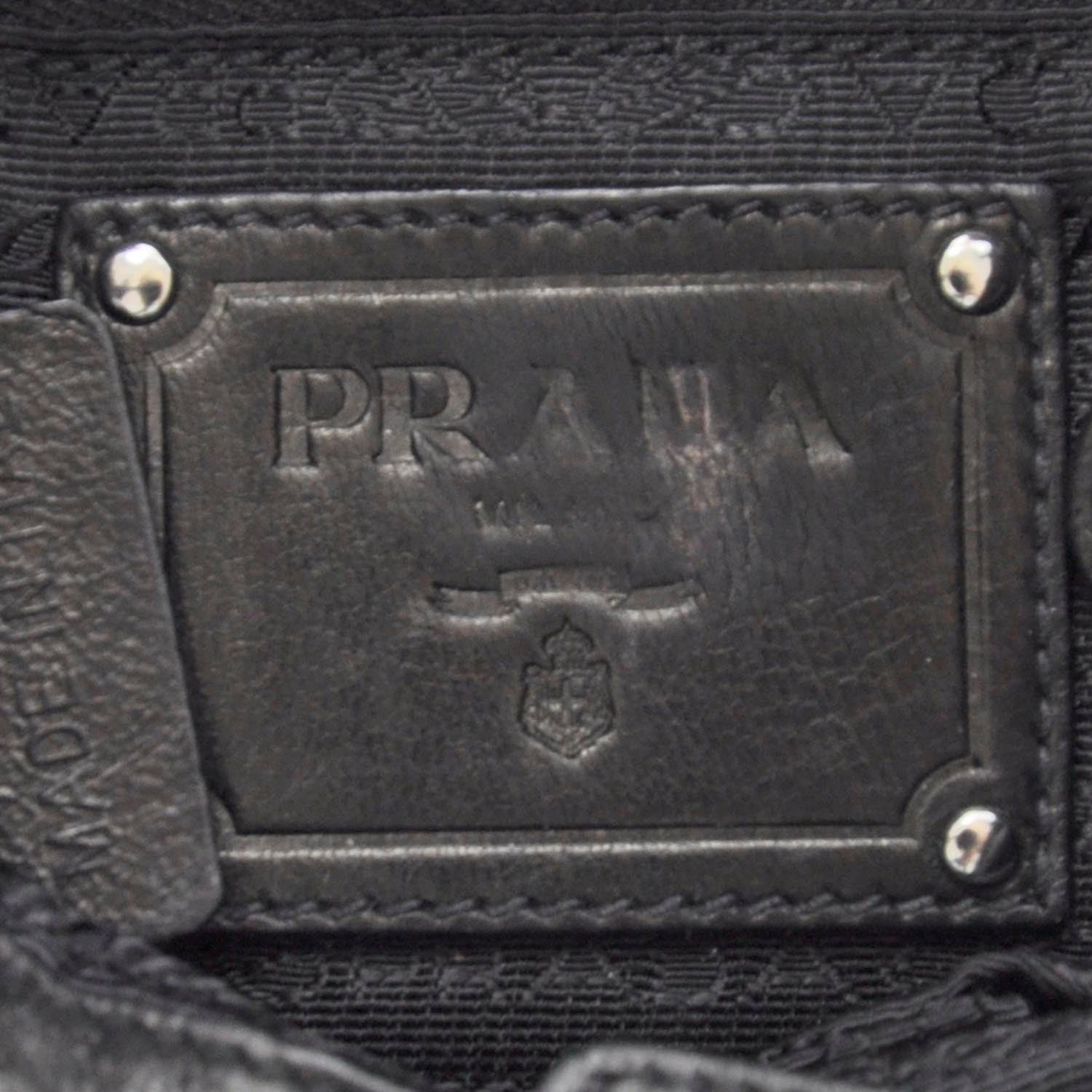 Prada Nappa Fringe Small Bag Nero Black 8 of 10
