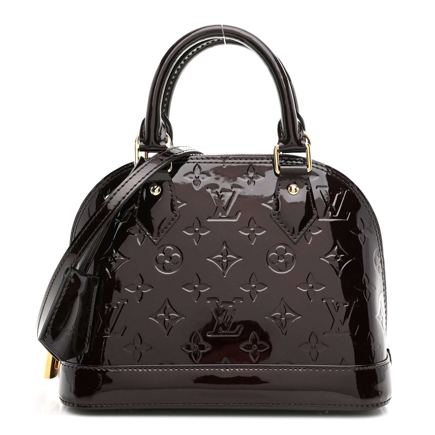 Louis Vuitton Vernis Alma BB Amarante 1 of 10
