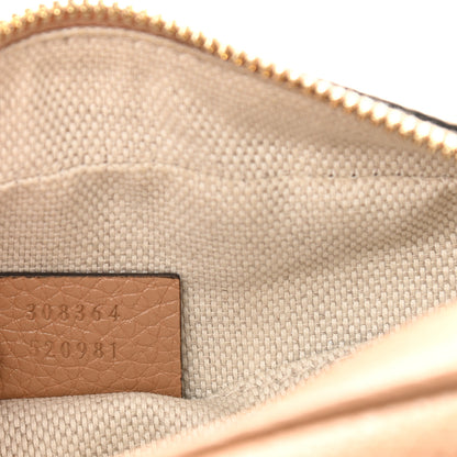 Gucci Pebbled Calfskin Small Soho Disco Bag Camelia 8 of 12