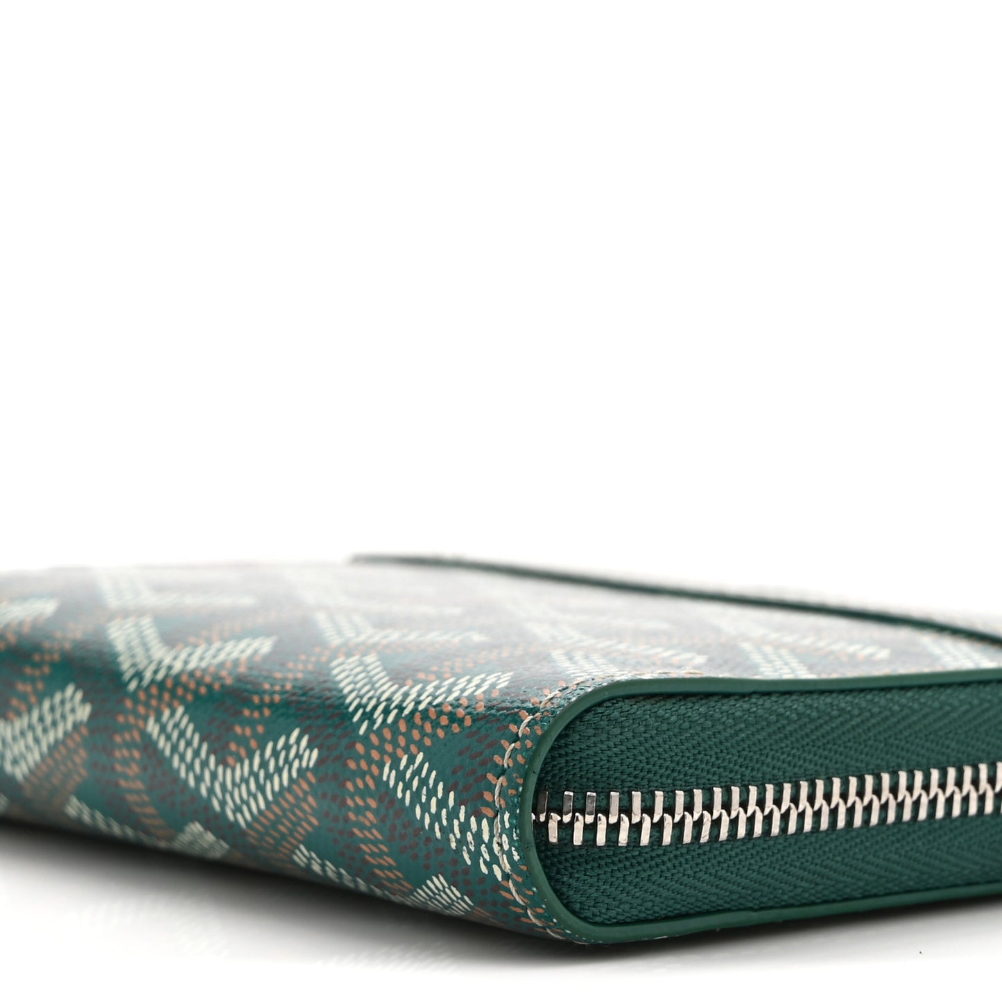 Goyardine Matignon PM Wallet Green