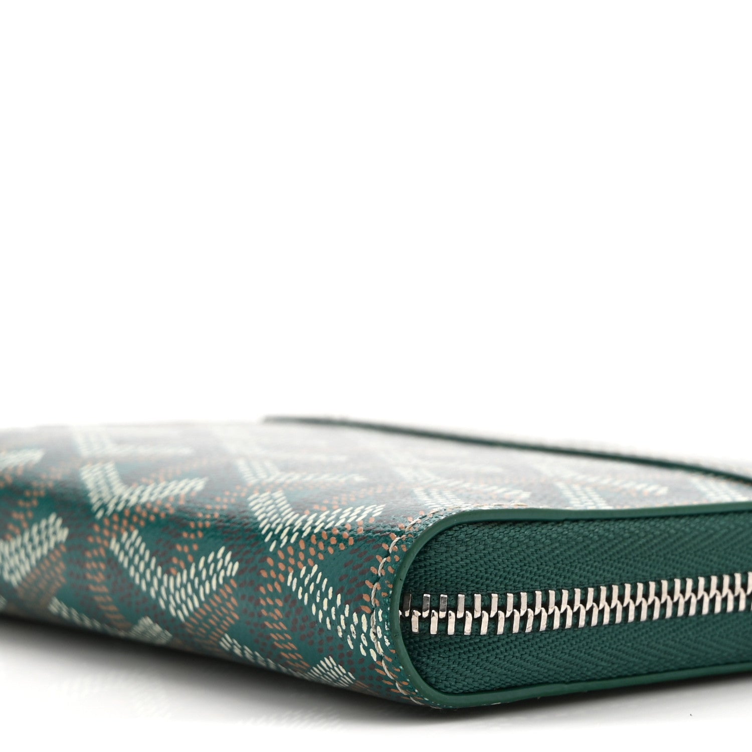 Goyard Goyardine Matignon PM Wallet Green 10 of 11