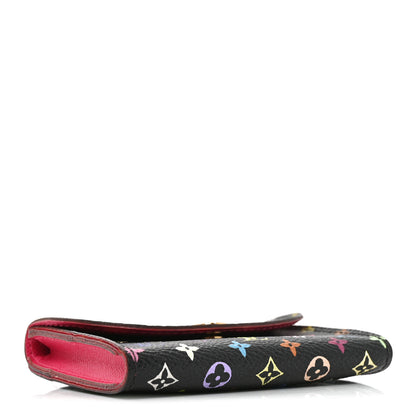 Louis Vuitton Monogram Multicolor Business Card Holder Black Grenade 4 of 7