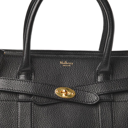 Mulberry Classic Grain Small Bayswater Zip Tote Black 13 of 13