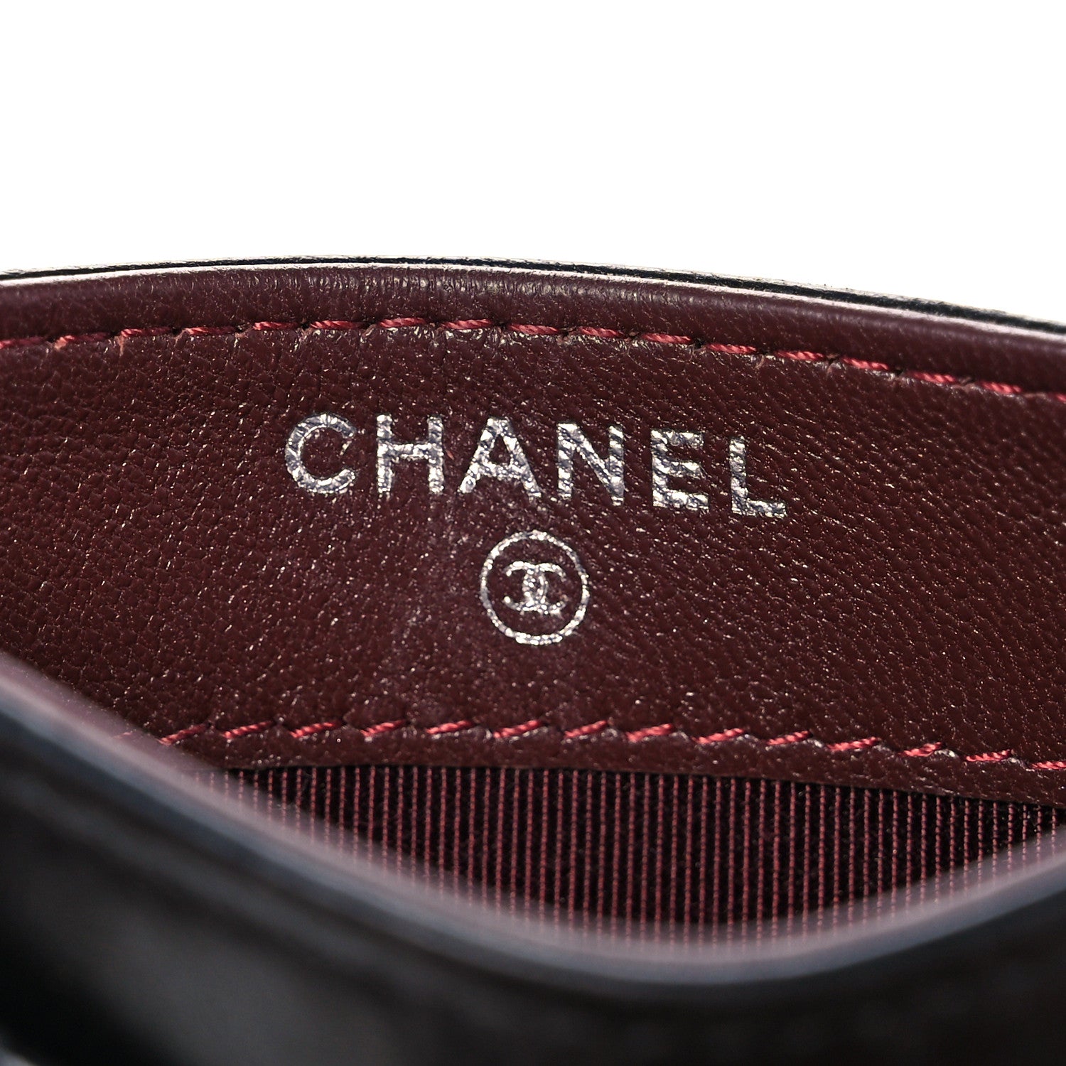 Chanel Lambskin Quilted Card Holder Black 6 of 10