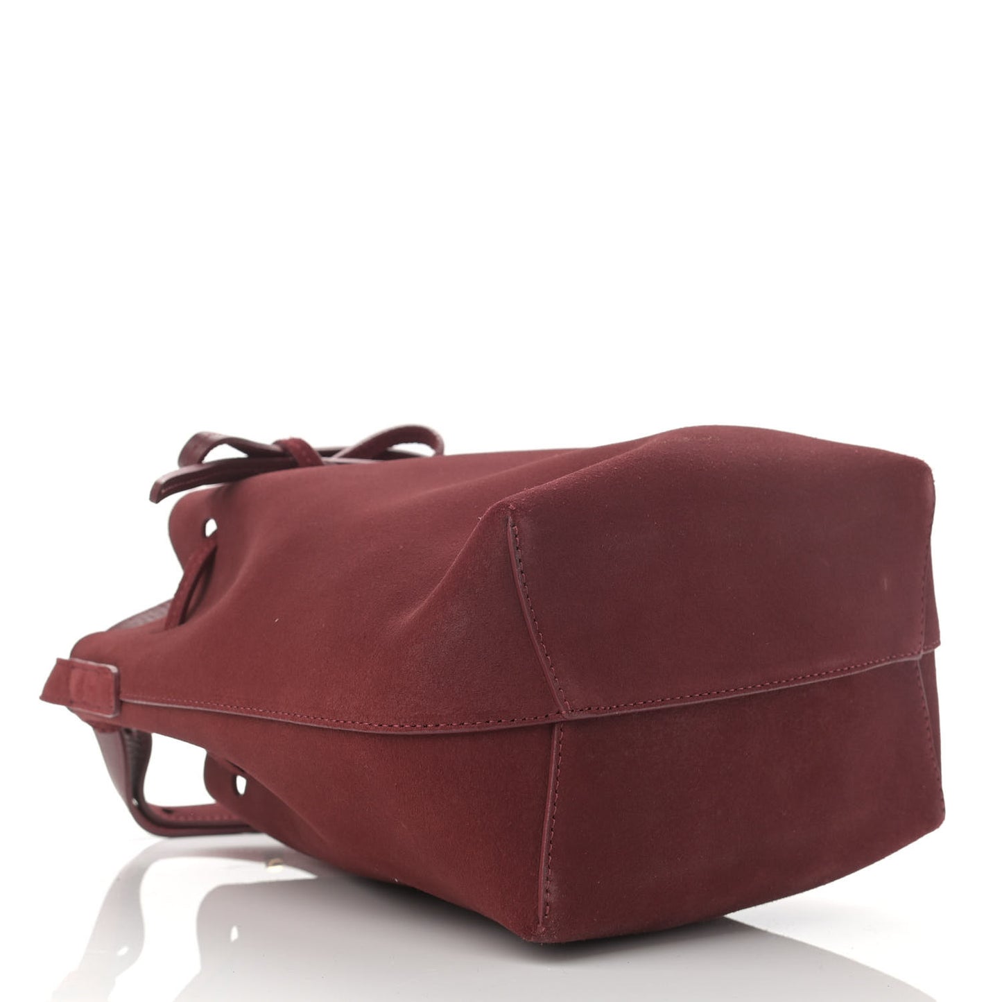 Suede Mini Bucket Bag Rococo