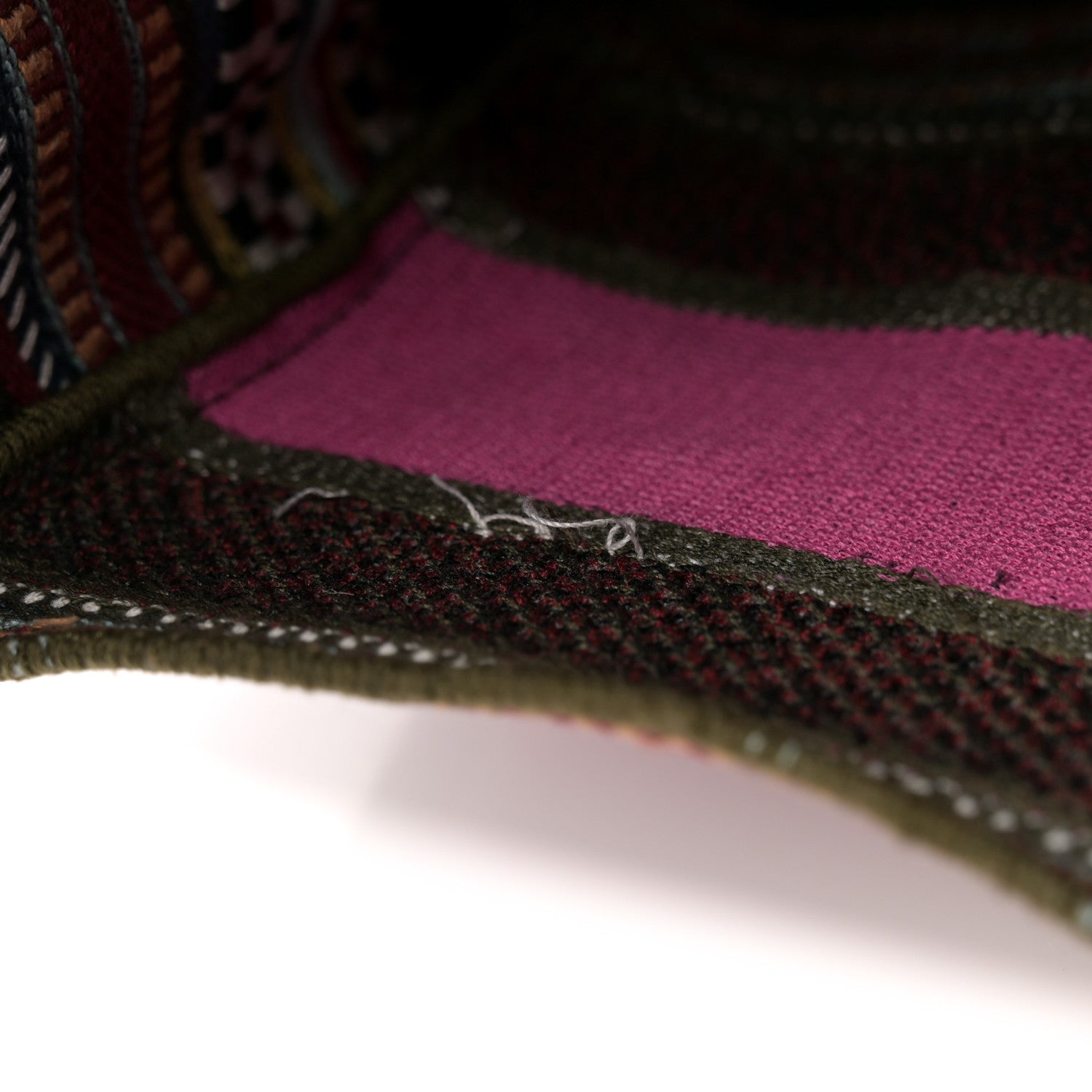 Christian Dior Canvas Embroidered Diorcamp Messenger Vert Multicolor 12 of 12