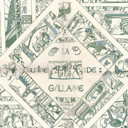 Hermes Silk La Gloire De Guillaume Scarf 90 3 of 3