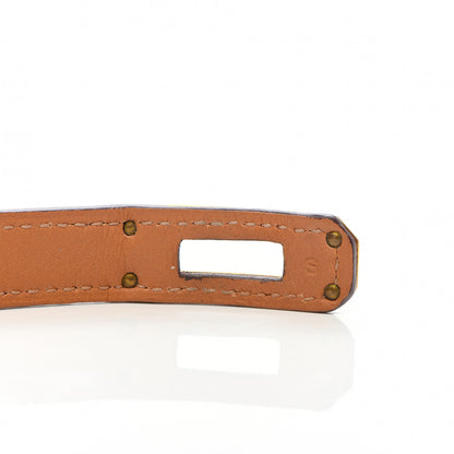 Hermes Epsom Kelly Double Tour Bracelet S Rouge Casaque 5 of 7